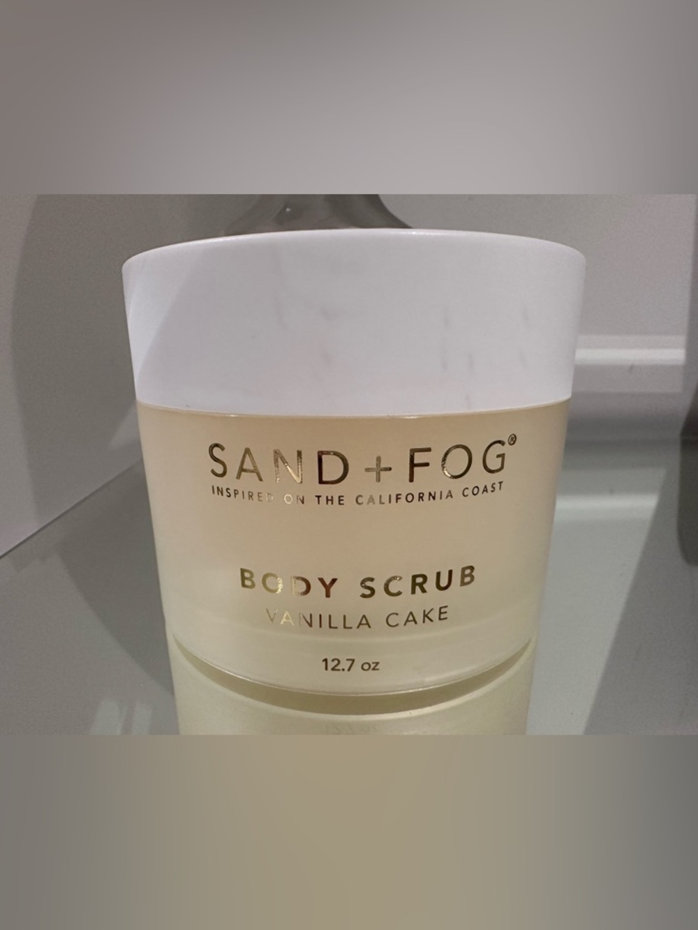 Sand + Fog Vanilla Cake Body Scrub - 360 gram NWT New larger Version
